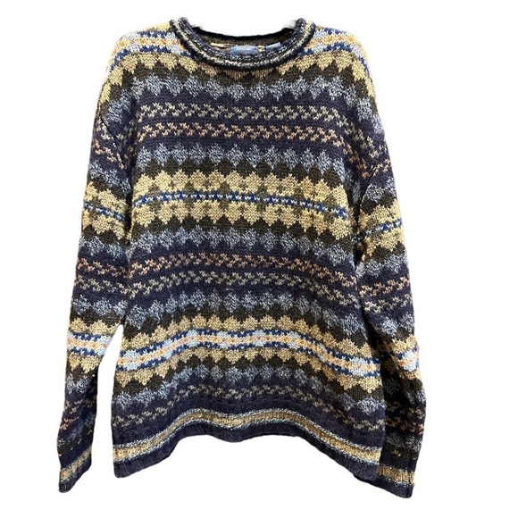 American eagle limited edition 90% wool 10% silk Vintage Retro Crewneck Sweater - Picture 1 of 11